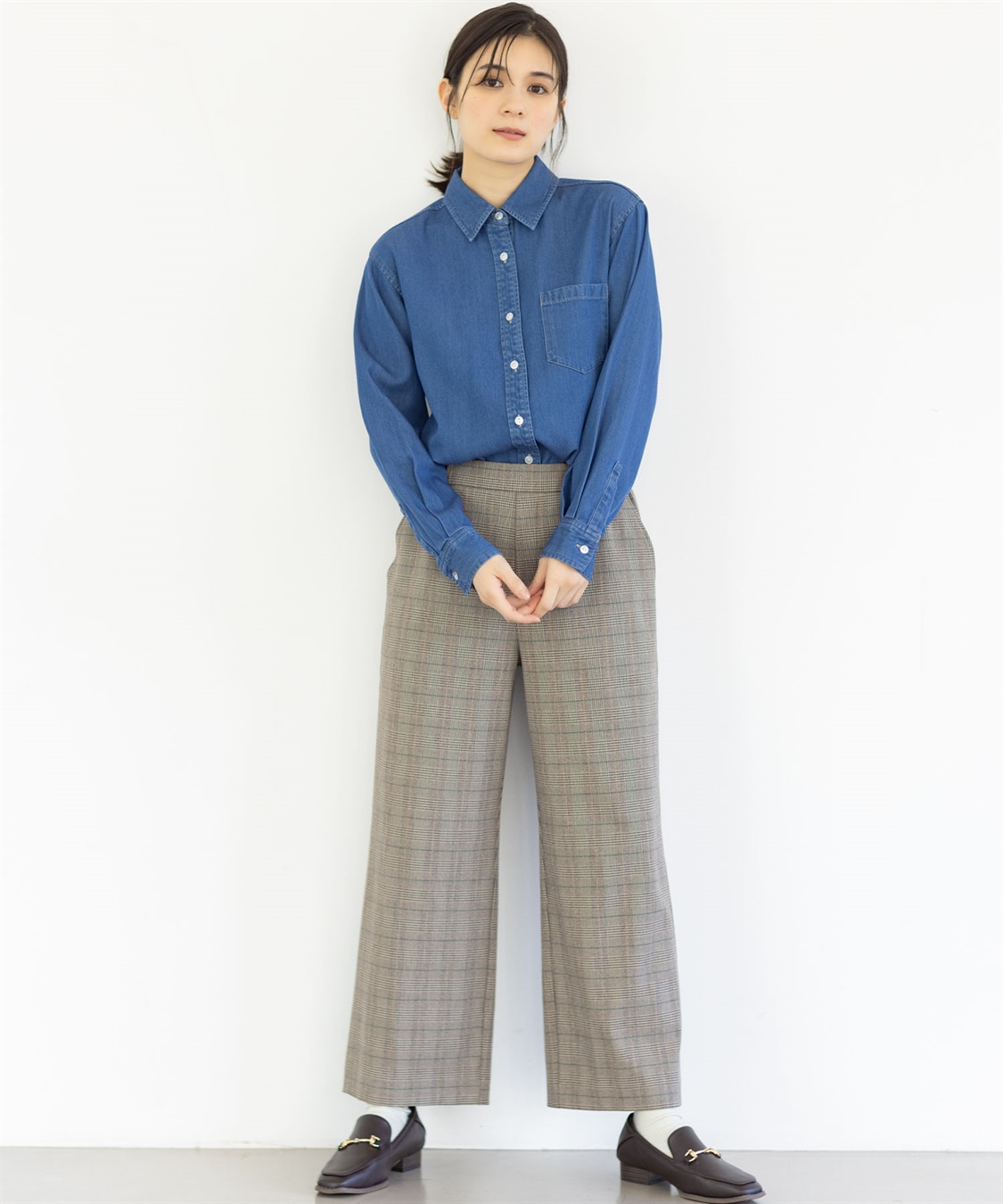 Petit Honfleur すご楽ワイドパンツ_sub_1