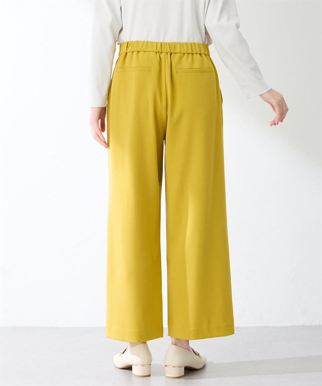 Petit Honfleur すご楽ワイドパンツ_sub_4