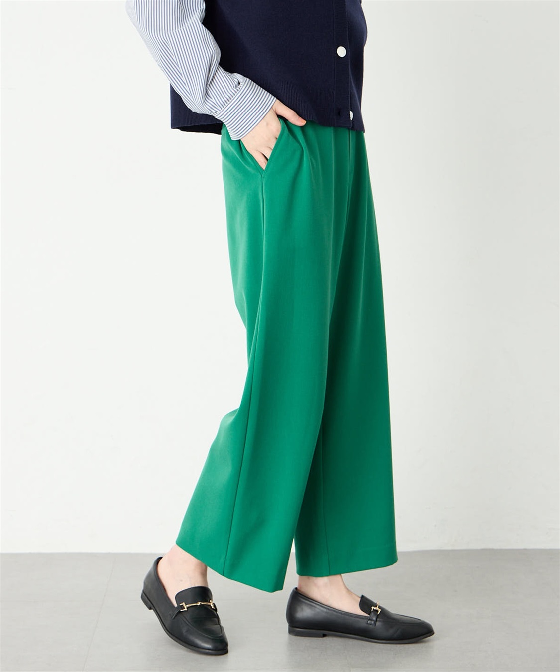 Petit Honfleur すご楽ワイドパンツ_sub_9