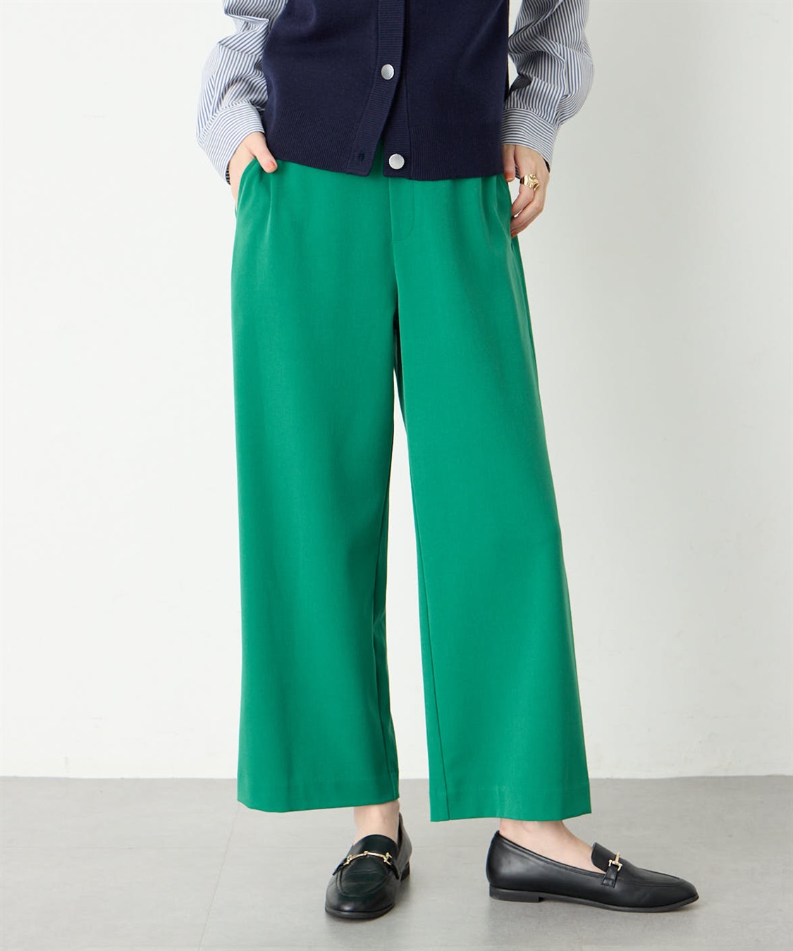 Petit Honfleur すご楽ワイドパンツ_sub_10