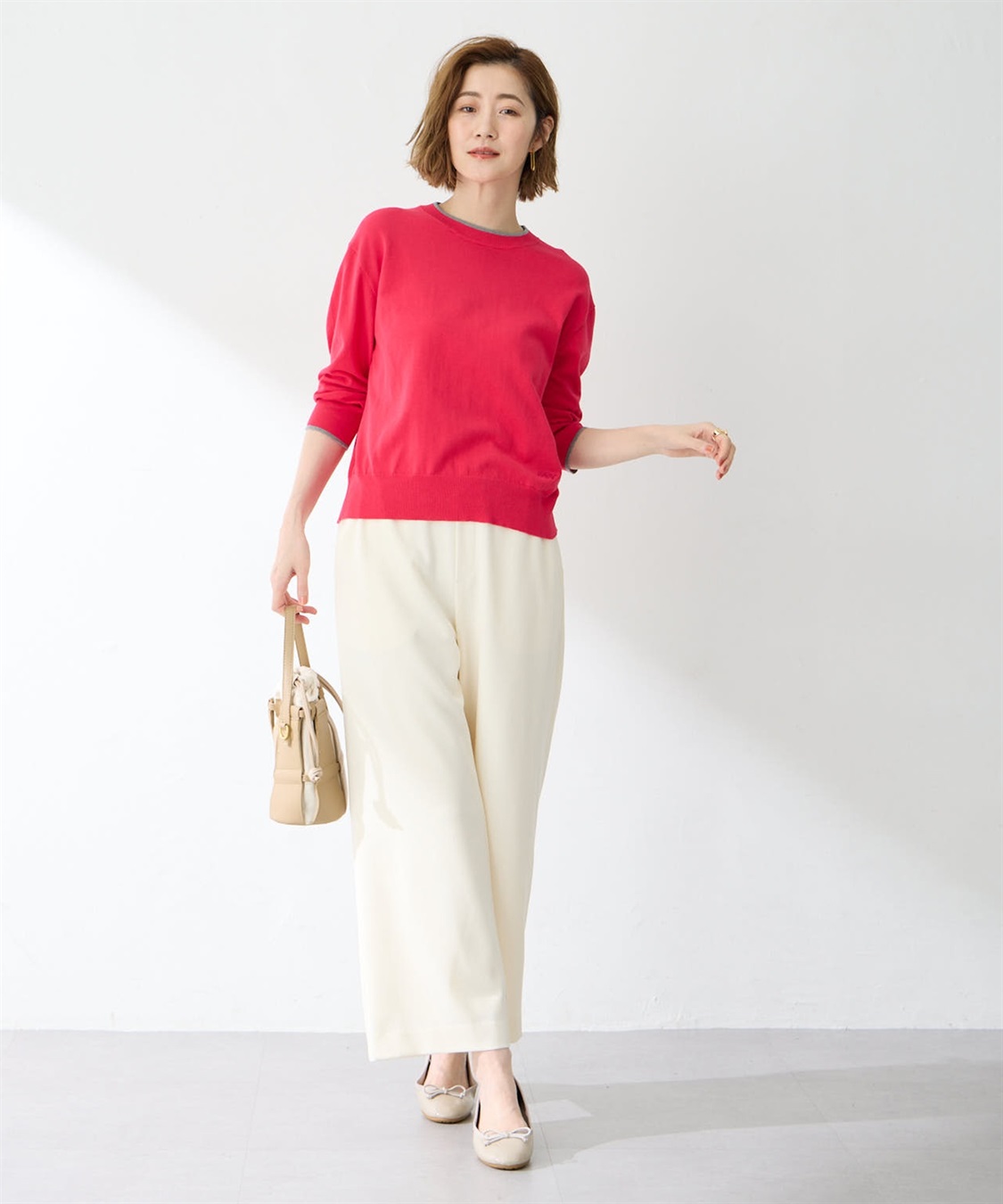 Petit Honfleur すご楽ワイドパンツ_sub_16