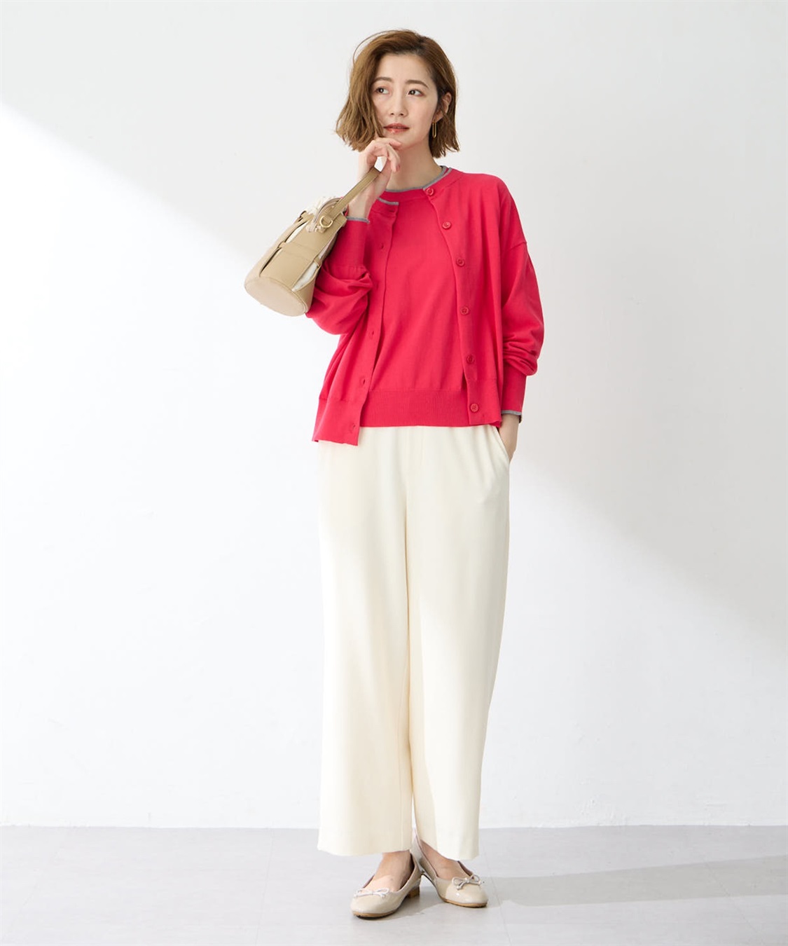 Petit Honfleur すご楽ワイドパンツ_sub_17