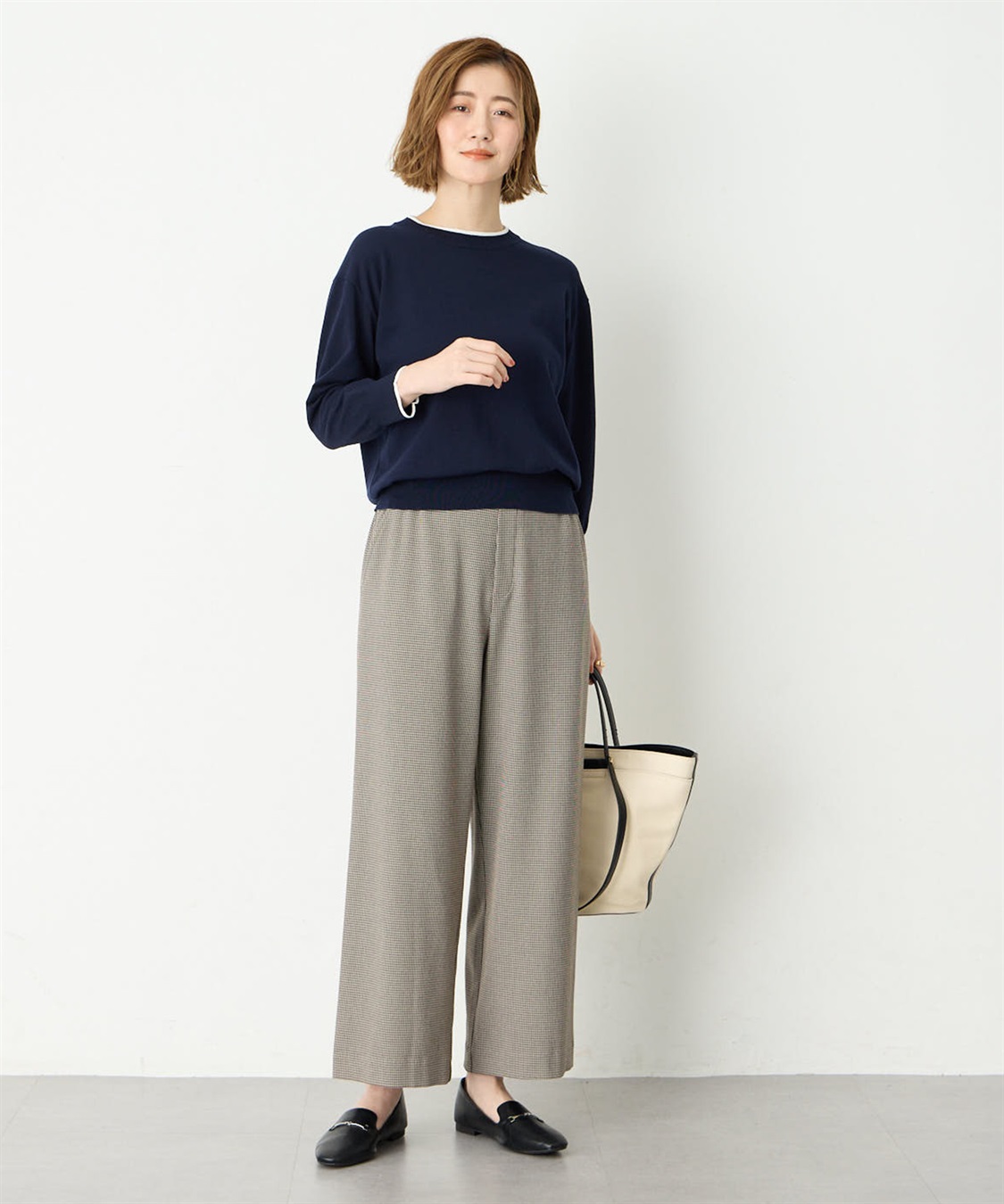 Petit Honfleur すご楽ワイドパンツ_sub_19