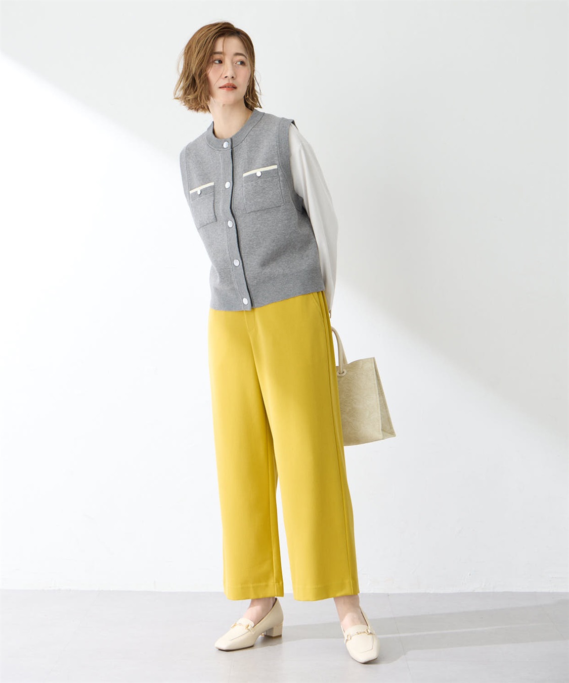 Petit Honfleur すご楽ワイドパンツ_sub_20