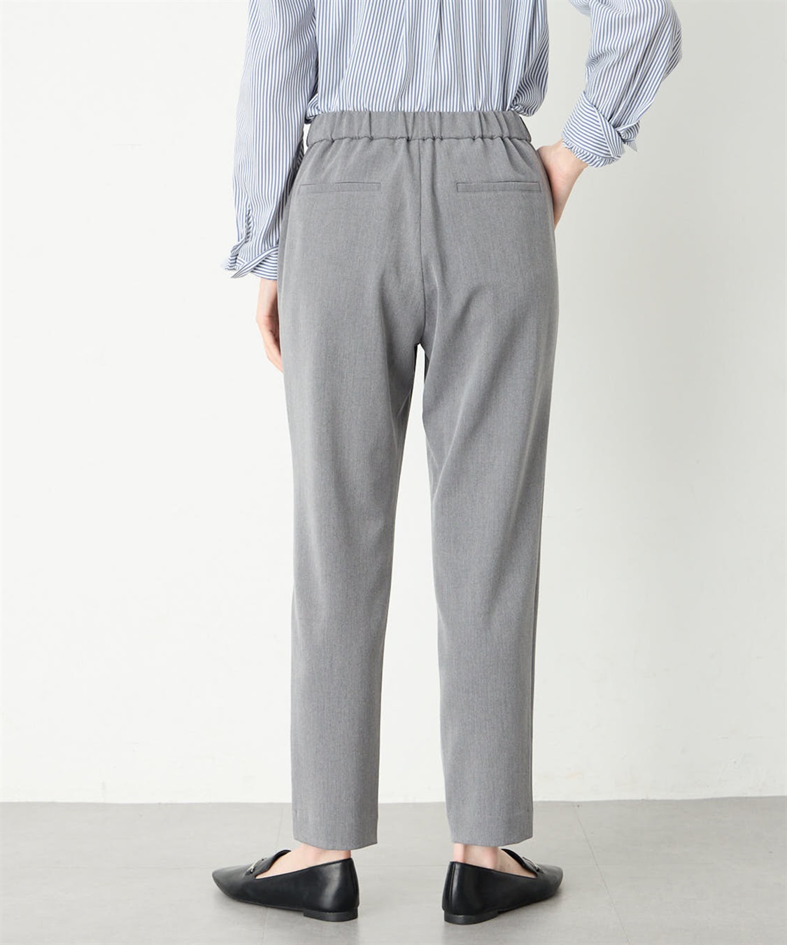 Petit Honfleur すご楽テーパードパンツ定番カラー_sub_3