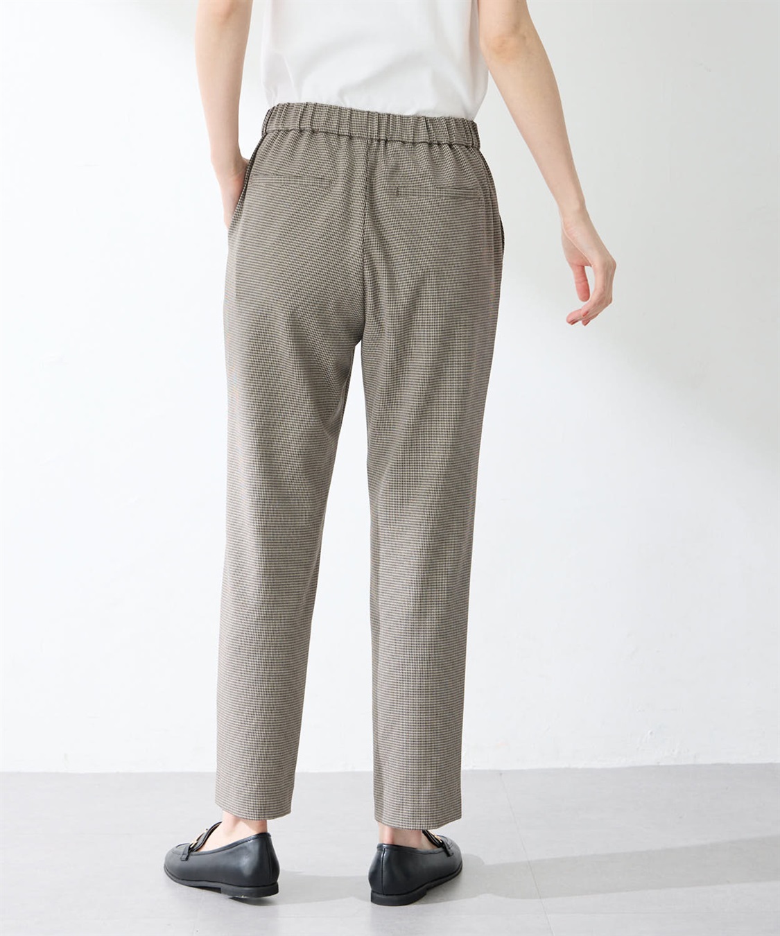 Petit Honfleur すご楽テーパードパンツ_sub_4