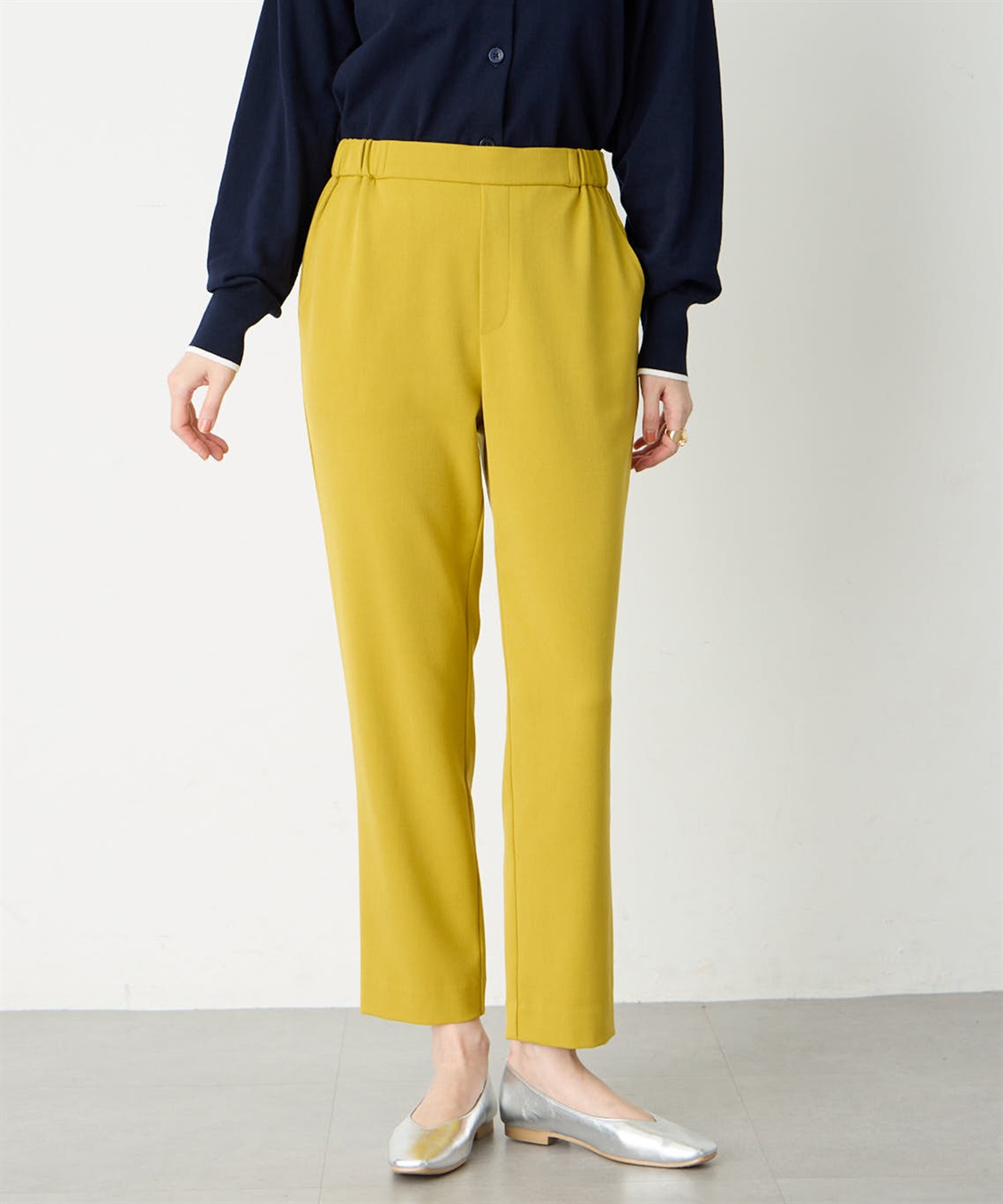 Petit Honfleur すご楽テーパードパンツ_sub_6