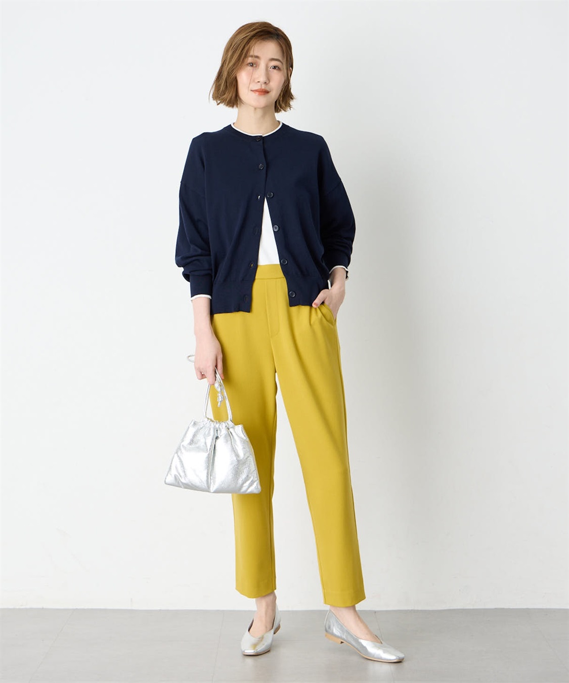 Petit Honfleur すご楽テーパードパンツ_sub_8