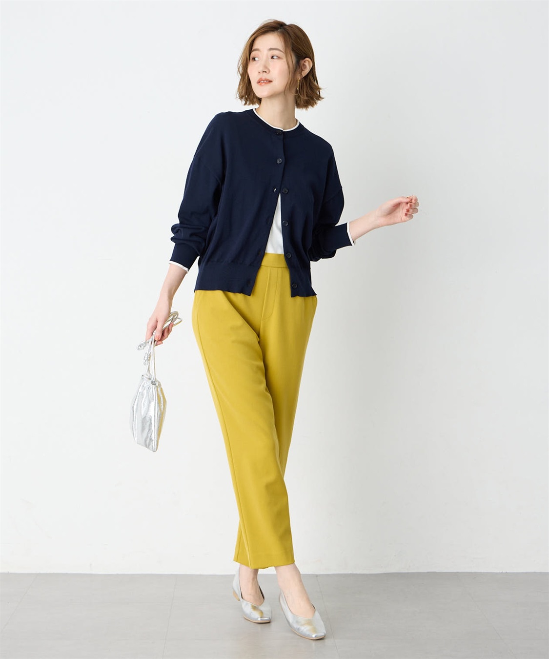 Petit Honfleur すご楽テーパードパンツ_sub_9