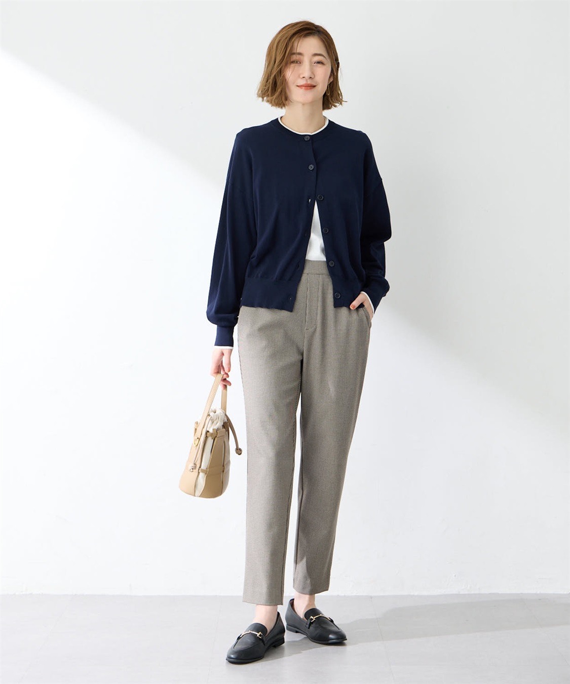 Petit Honfleur すご楽テーパードパンツ_sub_11