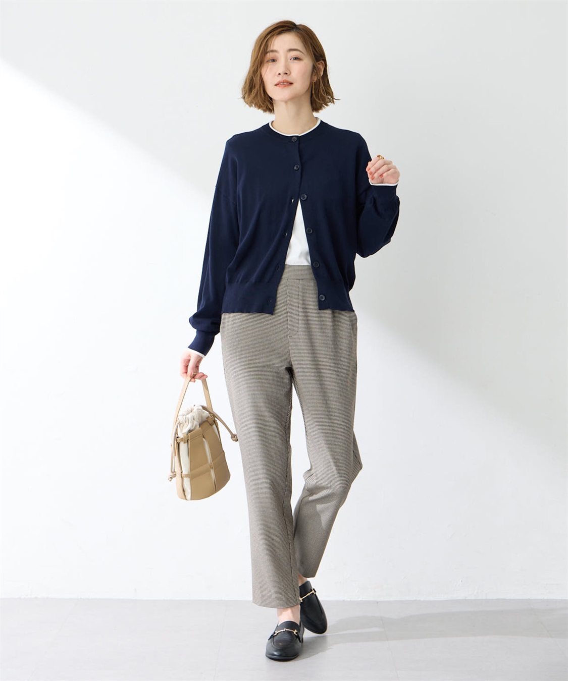 Petit Honfleur すご楽テーパードパンツ_sub_12