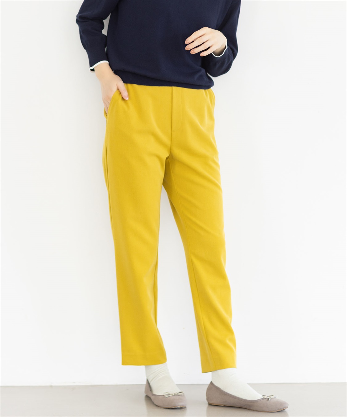 Petit Honfleur すご楽テーパードパンツ_sub_26