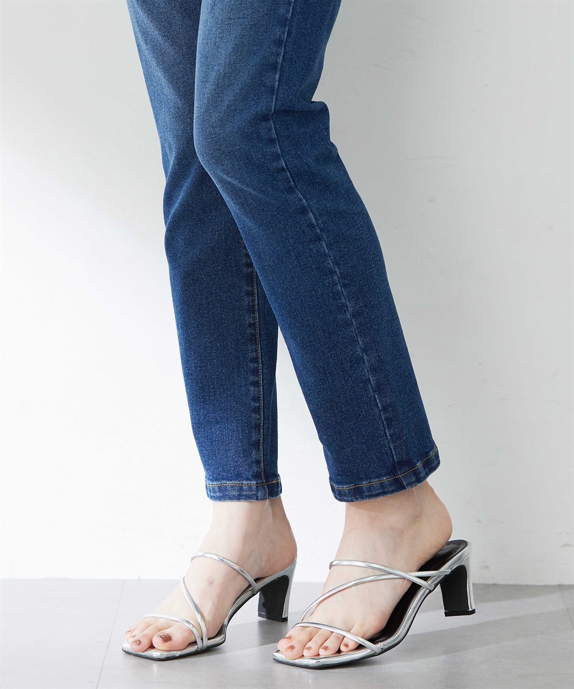 Petit Honfleur 【はっ水】ストレッチストレートデニムパンツ_sub_21