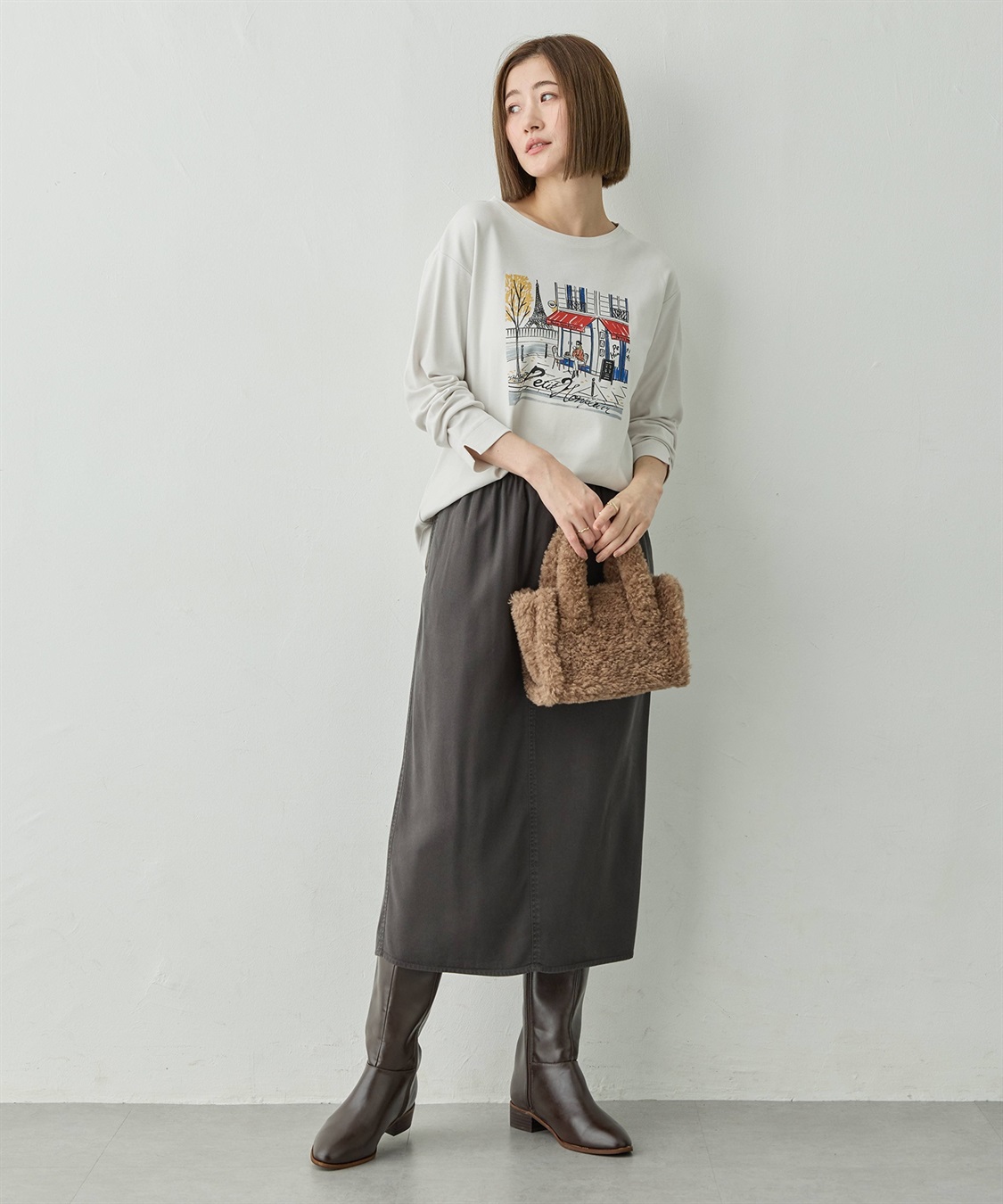 Petit Honfleur ストレートスカート_sub_5