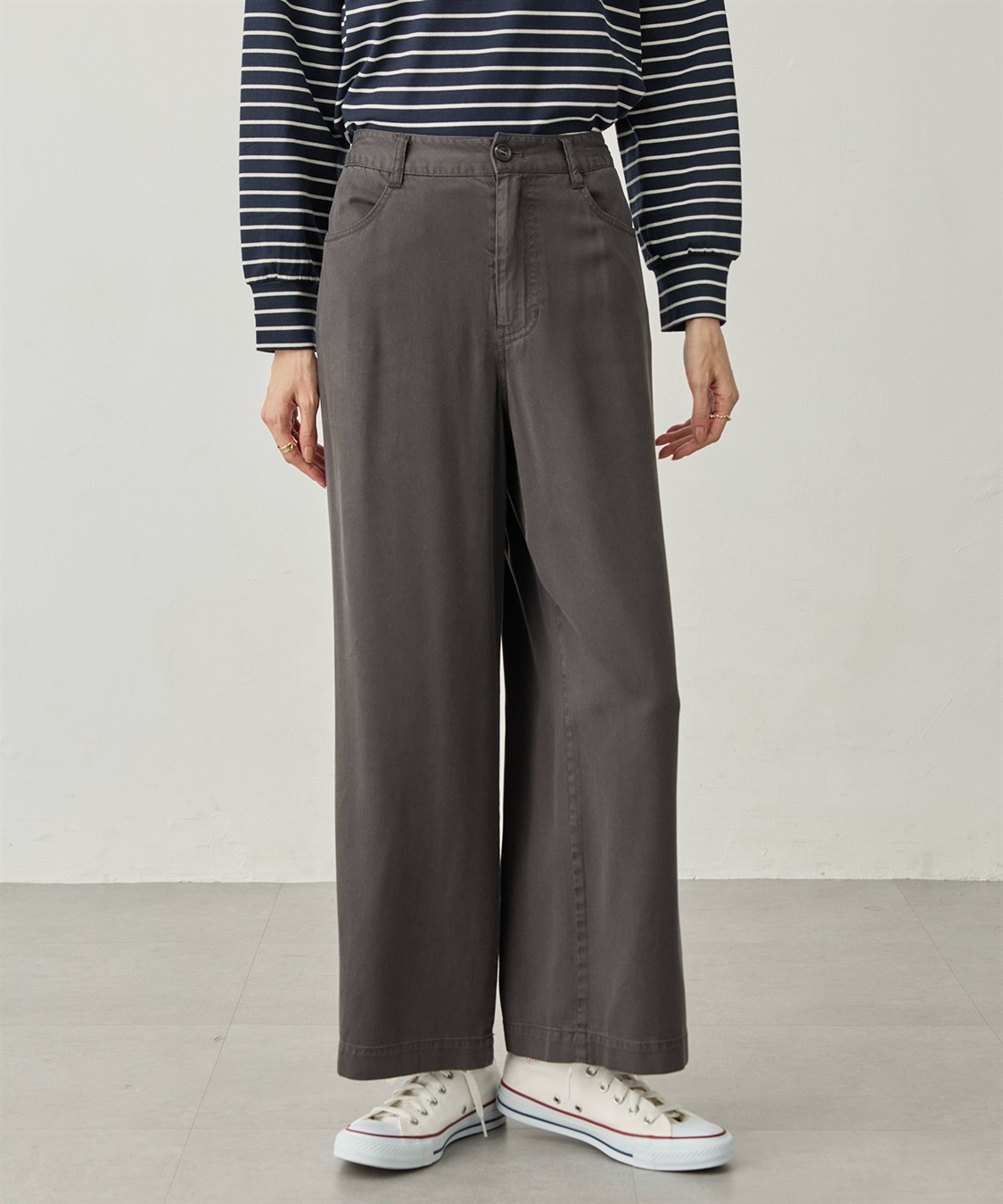 Petit Honfleur ワイドパンツ_sub_6