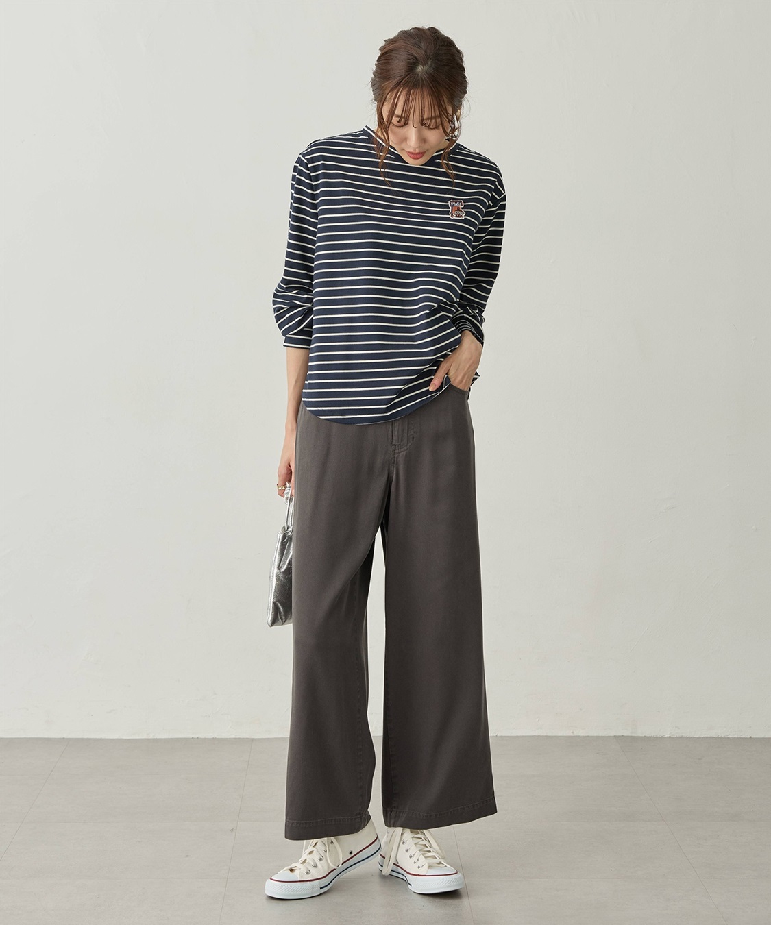 Petit Honfleur ワイドパンツ_sub_9