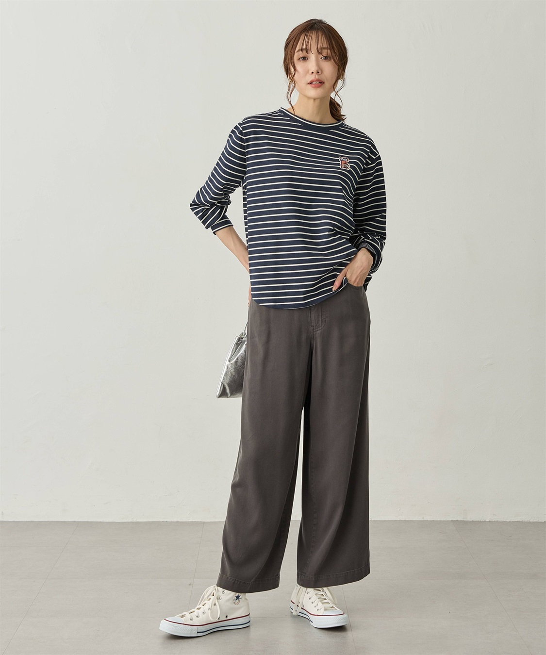 Petit Honfleur ワイドパンツ_sub_10