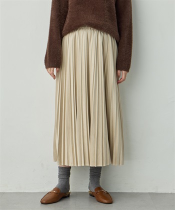 Petit Honfleur スエードプリーツスカート_subthumb_5