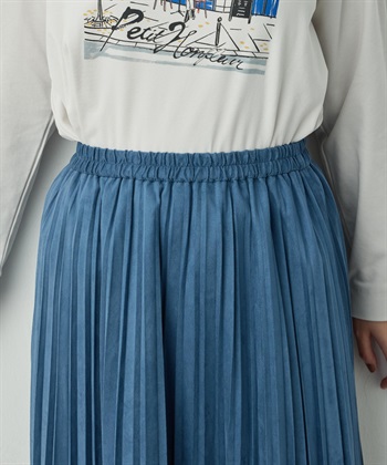 Petit Honfleur スエードプリーツスカート_subthumb_14