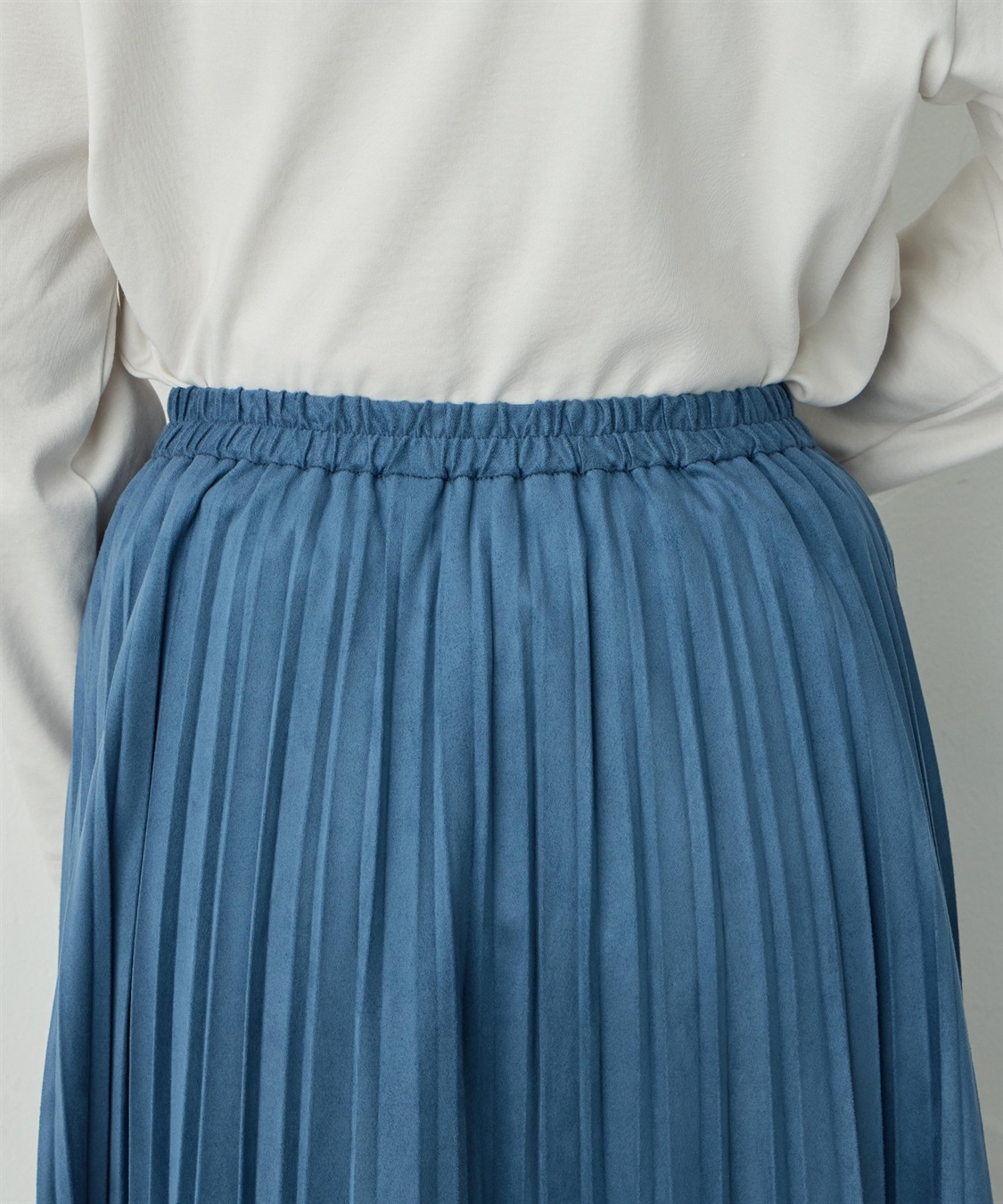 Petit Honfleur スエードプリーツスカート_sub_15