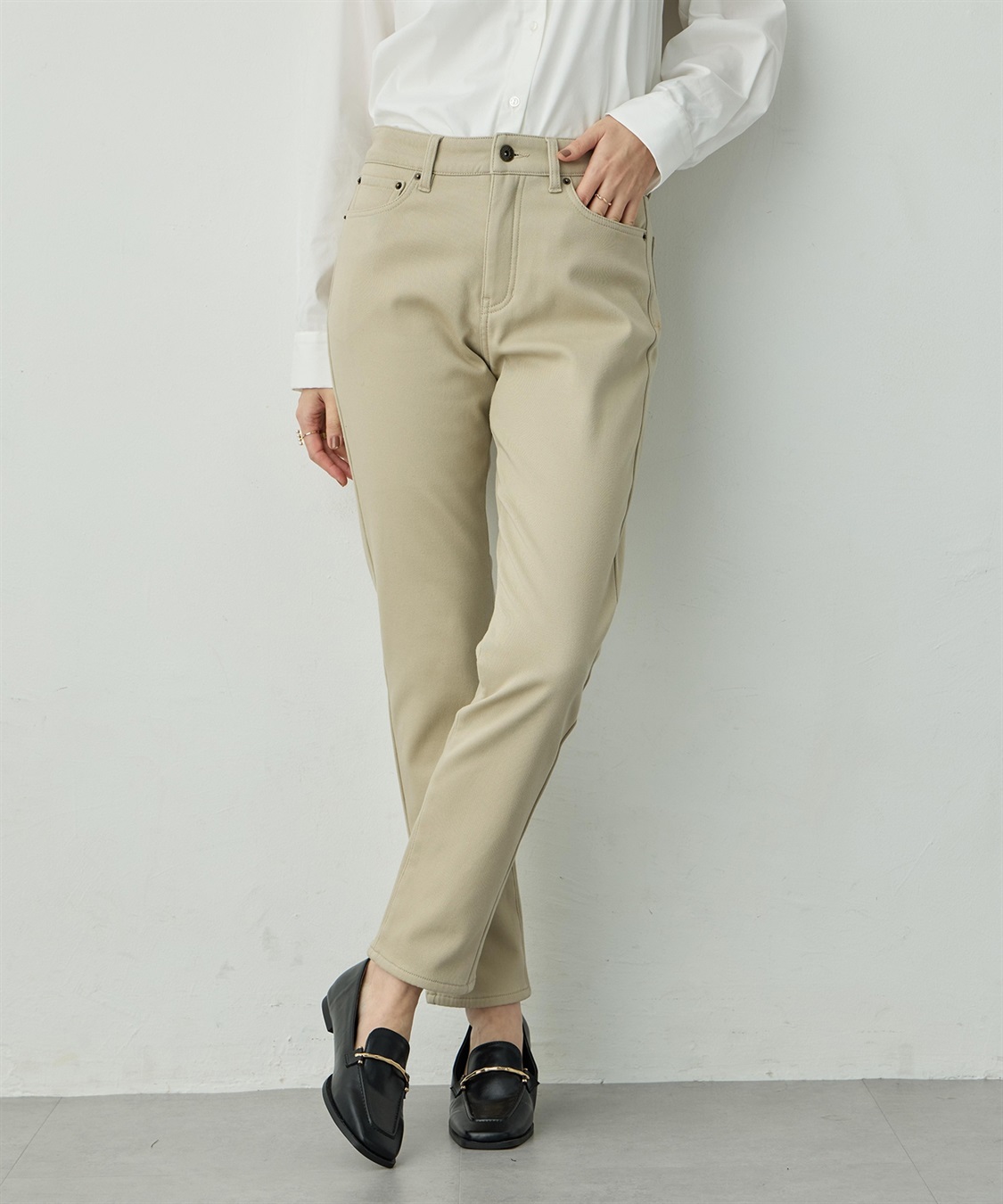 Petit Honfleur フリースパンツ_sub_1