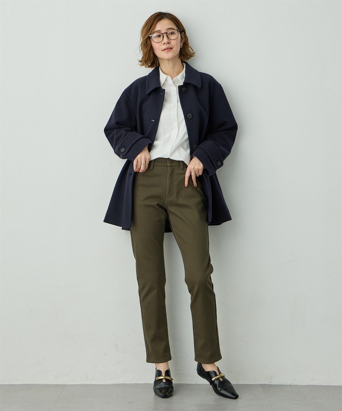 Petit Honfleur フリースパンツ_sub_12