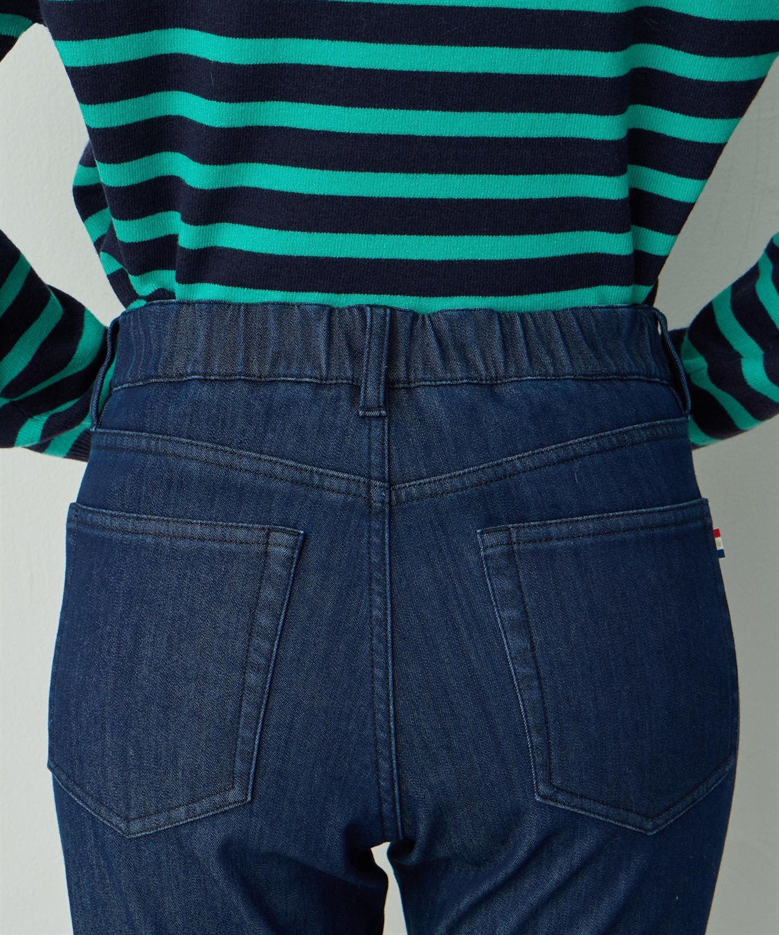 Petit Honfleur デニムフリースパンツ_sub_13