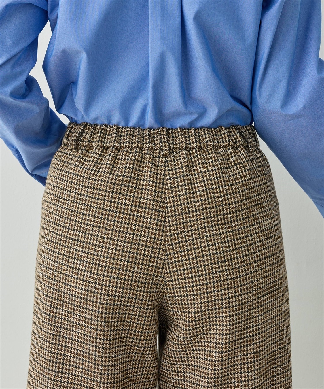 Petit Honfleur チェックワイドパンツ_sub_12