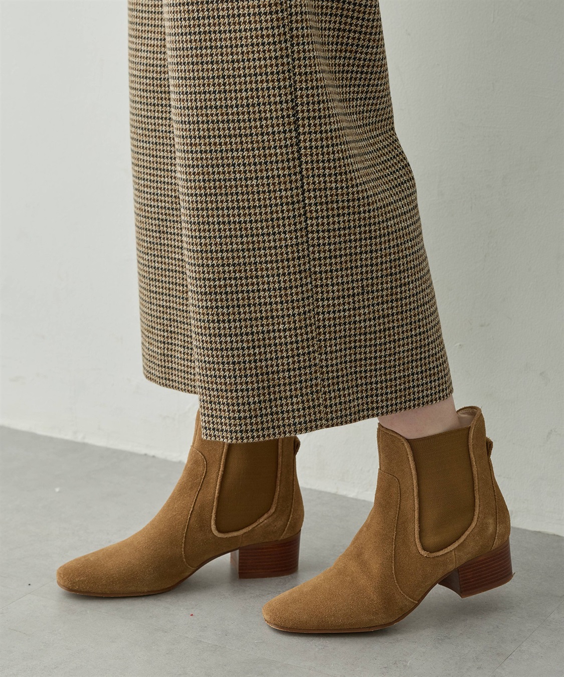 Petit Honfleur チェックワイドパンツ_sub_13