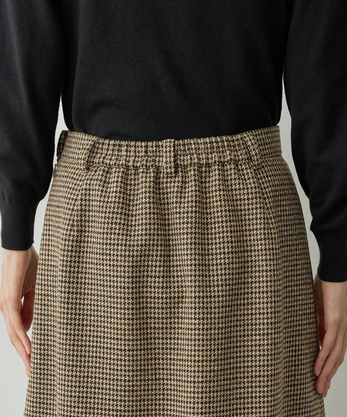 Petit Honfleur チェックスカート_sub_10