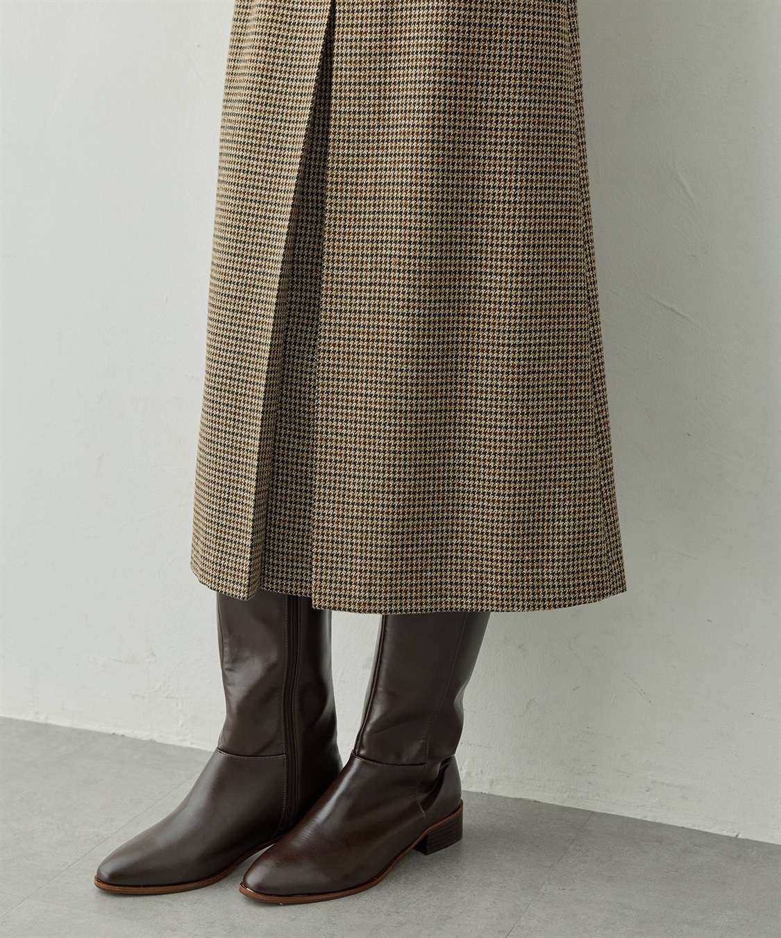 Petit Honfleur チェックスカート_sub_11