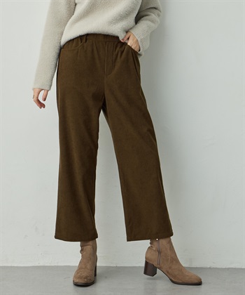 Petit Honfleur コーデュロイセミワイドパンツ_subthumb_1