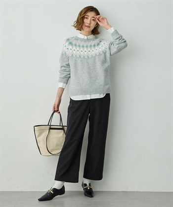 Petit Honfleur コーデュロイセミワイドパンツ_subthumb_9