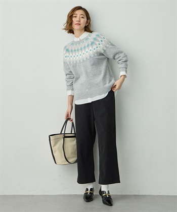 Petit Honfleur コーデュロイセミワイドパンツ_subthumb_10