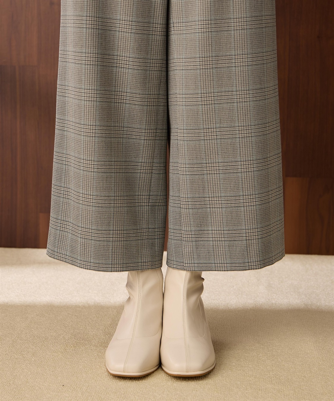 Petit Honfleur 裏起毛パンツ_sub_16