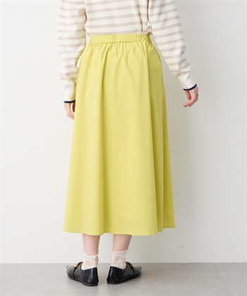 Petit Honfleur ギャザーフレアロングスカート【シワになりにくい】_subthumb_5