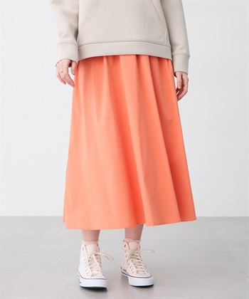 Petit Honfleur ギャザーフレアロングスカート【シワになりにくい】_subthumb_6