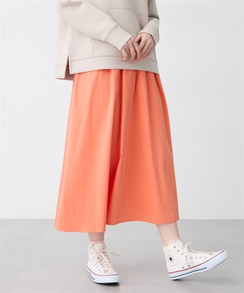 Petit Honfleur ギャザーフレアロングスカート【シワになりにくい】_subthumb_7