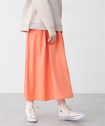 Petit Honfleur ギャザーフレアロングスカート【シワになりにくい】_subthumb_8