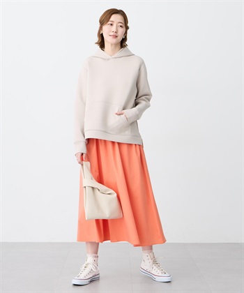 Petit Honfleur ギャザーフレアロングスカート【シワになりにくい】_subthumb_10