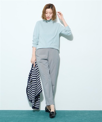 Petit Honfleur 【すご楽シリーズ】ストレッチテーパードパンツ_subthumb_11