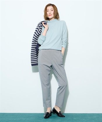 Petit Honfleur 【すご楽シリーズ】ストレッチテーパードパンツ_subthumb_12