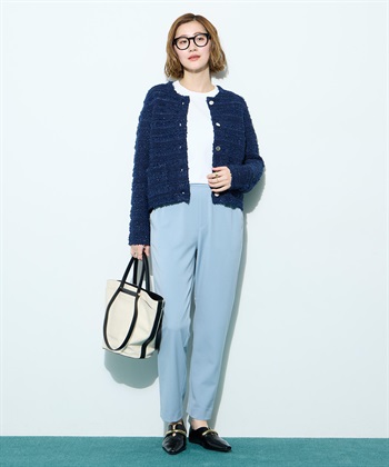 Petit Honfleur 【すご楽シリーズ】ストレッチテーパードパンツ_subthumb_14