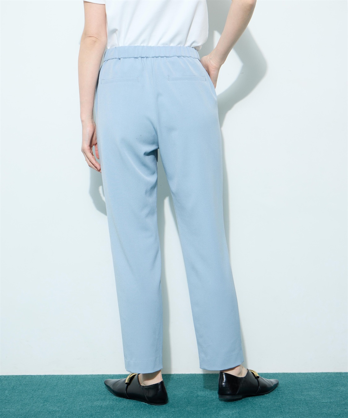 Petit Honfleur 【すご楽シリーズ】ストレッチテーパードパンツ_sub_16