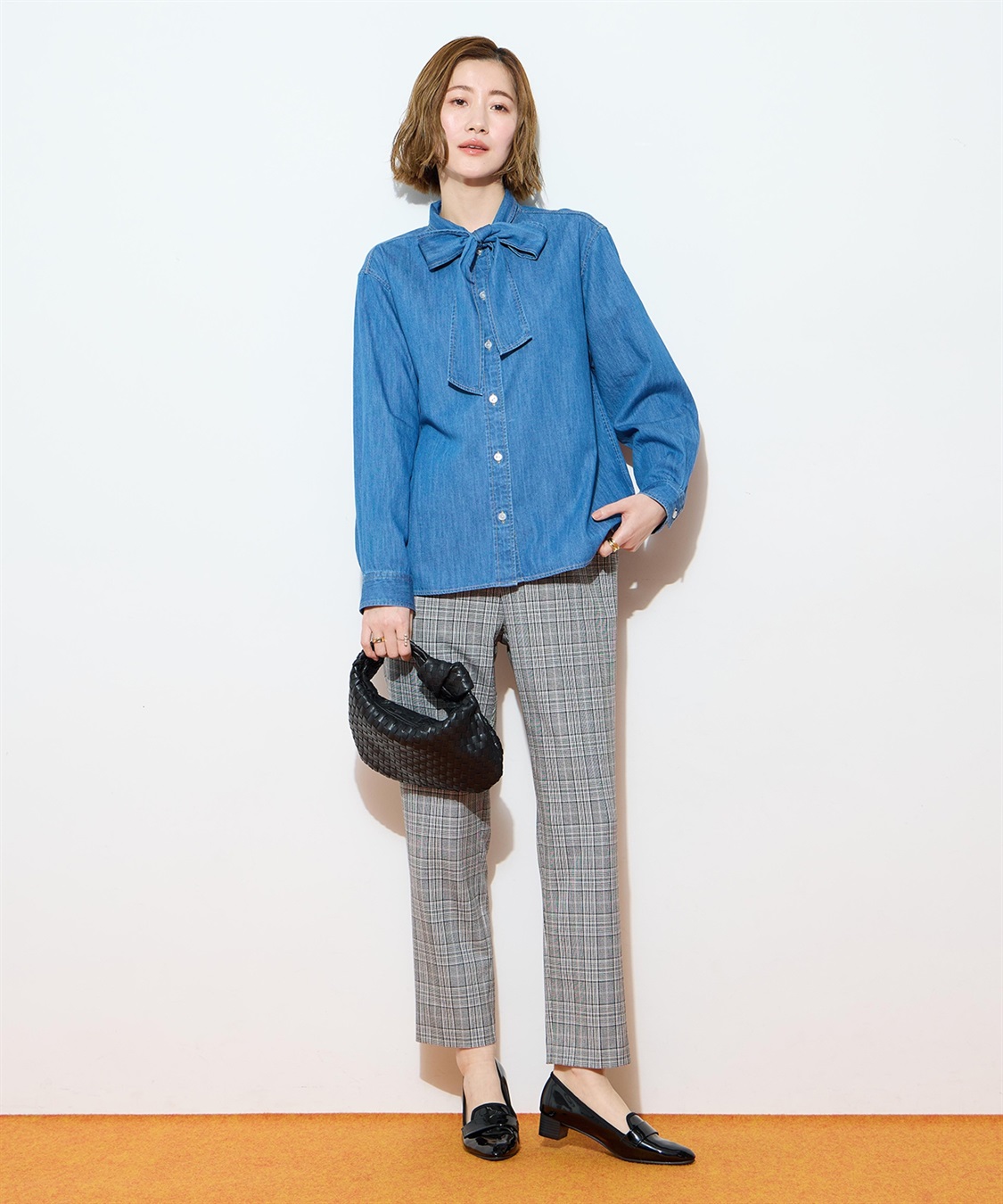 Petit Honfleur 【すご楽シリーズ】ストレッチテーパードパンツ_sub_22