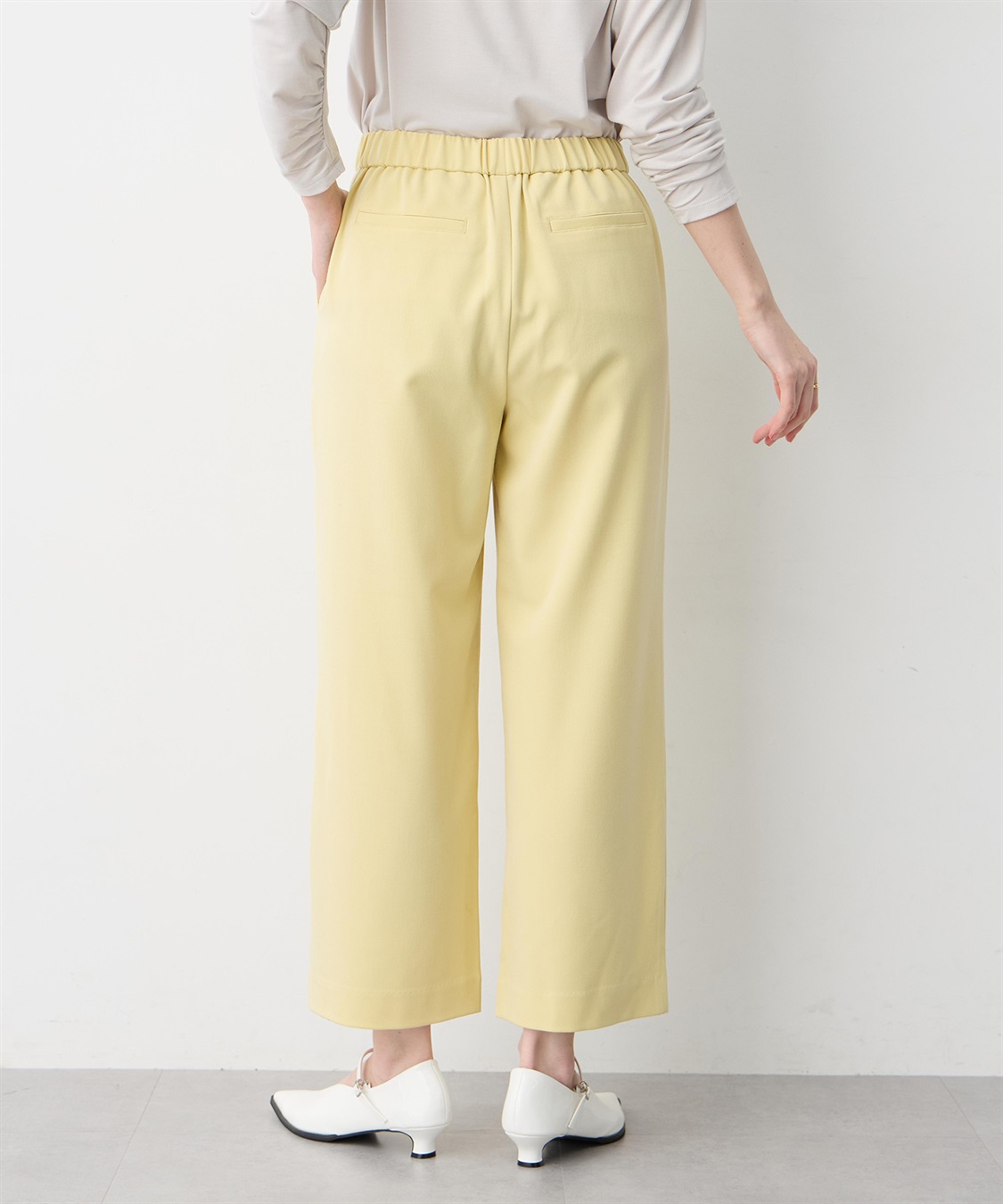 Petit Honfleur 【すご楽シリーズ】ストレッチワイドパンツ_sub_5