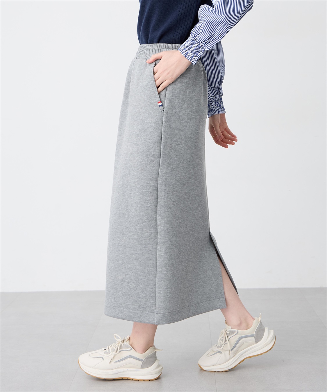 Petit Honfleur ダンボールナロースカート_sub_4