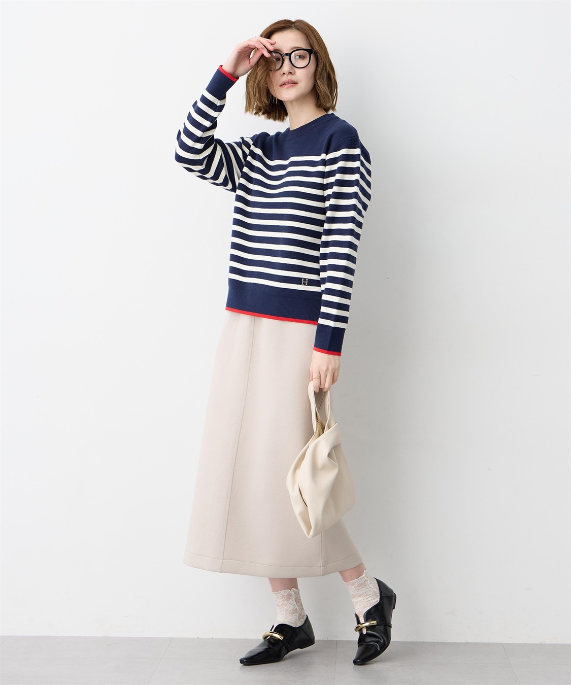 Petit Honfleur ダンボールナロースカート_sub_11