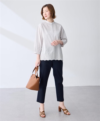 Petit Honfleur 【すご楽シリーズ】ストレッチテーパードパンツ【後ろウエストゴム】_subthumb_9