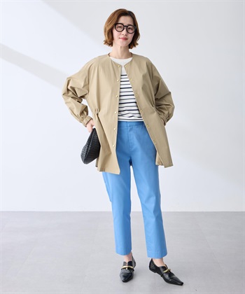 Petit Honfleur 【すご楽シリーズ】ストレッチテーパードパンツ【後ろウエストゴム】_subthumb_11